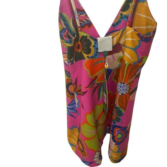 NWT Farm Rio Sleeveless Full Garden Minidress - Picture 10 of 10